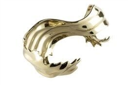 Altın Dalga Dekoratif Obje