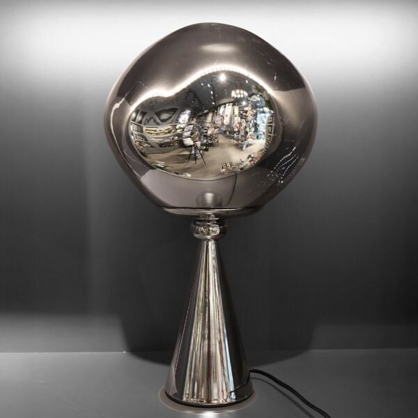 Krom Akrilik Masa Lambası